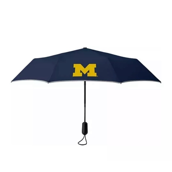 New Weatherman Michigan Collapsible Travel Umbrella - Picture 1 of 4